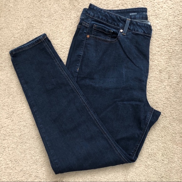 Lane Bryant Skinny Jeans Dark Wash 18R - Picture 4 of 8